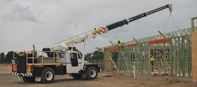 our franna working on the Community Centre